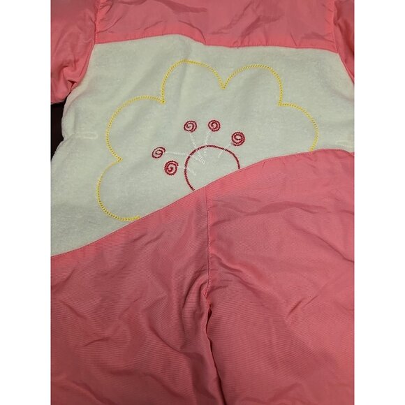 Y2K Baby Beginnings Pink Hooded Snowsuit 6–9M Winter Bunting Outfit NWT - Picture 5 of 7